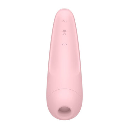 Satisfyer App Enabled Curvy 2 Plus Clitoral Massager Pink - Peaches & Cream