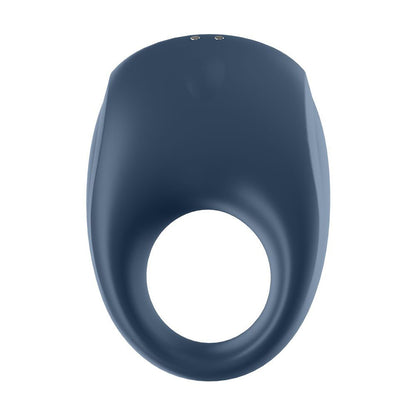 Satisfyer App Enabled Strong One Cock Ring Blue - Peaches & Cream