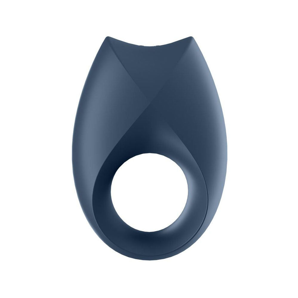 Satisfyer App Enabled Royal One Cock Ring Blue - Peaches & Cream