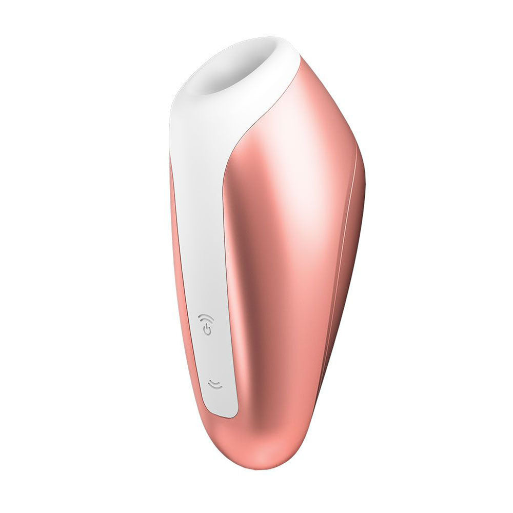 Satisfyer Copper Love Breeze Clitoral Massager - Peaches & Cream