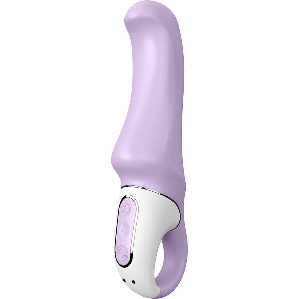 Satisfyer Vibes Charming Smile Rechargeable GSpot Vibrator - Peaches & Cream