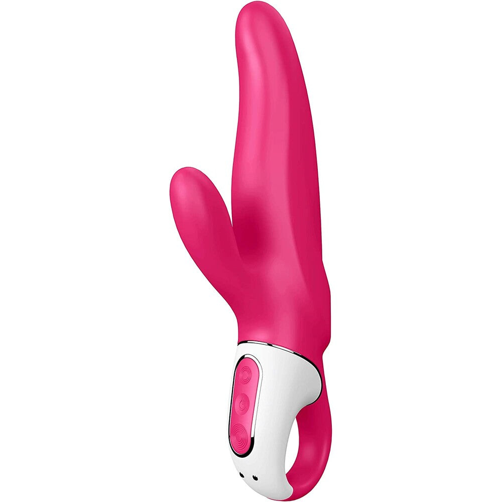 Satisfyer Vibes Mr. Rabbit Rechargeable Vibrator - Peaches & Cream