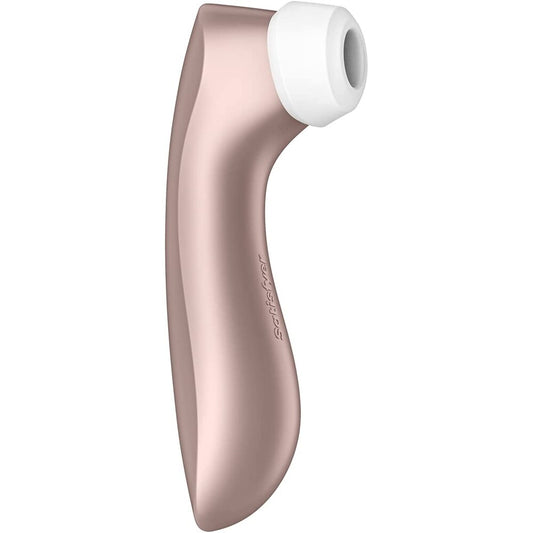 Satisfyer Pro 2 Plus Vibration Clitoral Massager - Peaches & Cream