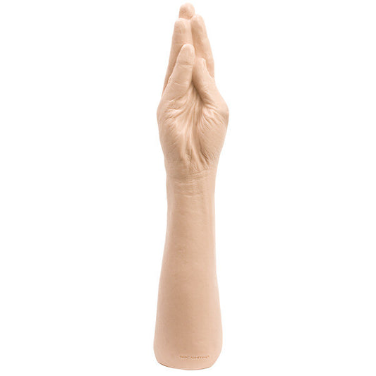 The Hand 16 Inch Realistic Dildo - Peaches & Cream