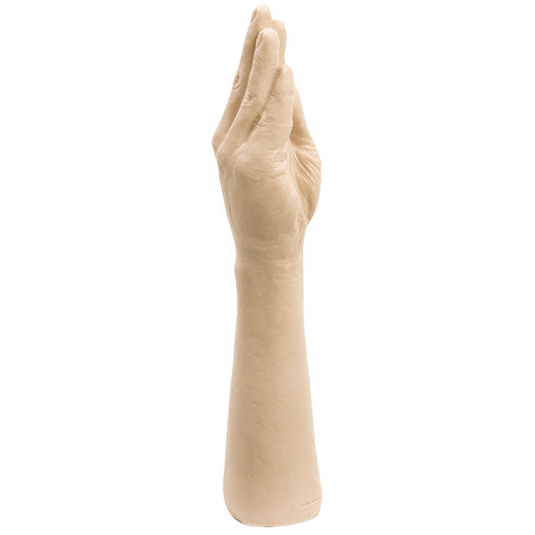 The Hand 16 Inch Realistic Dildo - Peaches & Cream