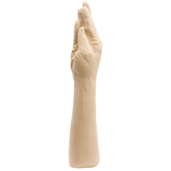 The Hand 16 Inch Realistic Dildo - Peaches & Cream