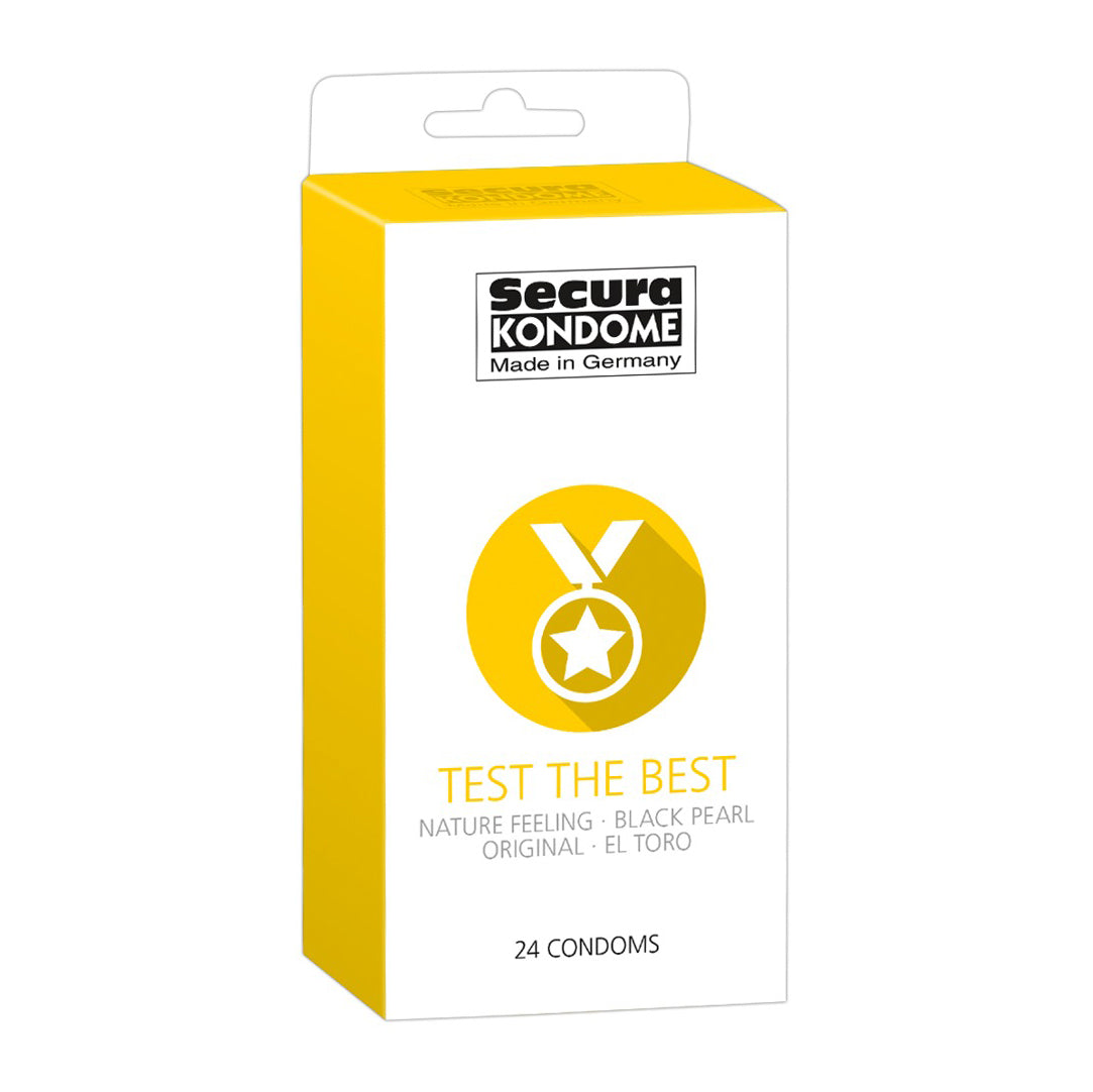 Secura Kondome Test The Best Mixed x24 Condoms - Peaches & Cream