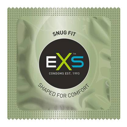 EXS Snug Closer Fitting Condoms 12 Pack - Peaches & Cream