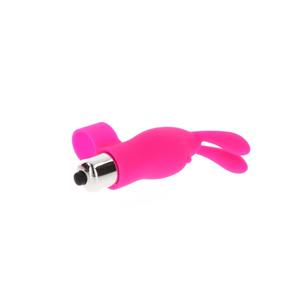 ToyJoy Bunny Pleaser Finger Vibe - Peaches & Cream