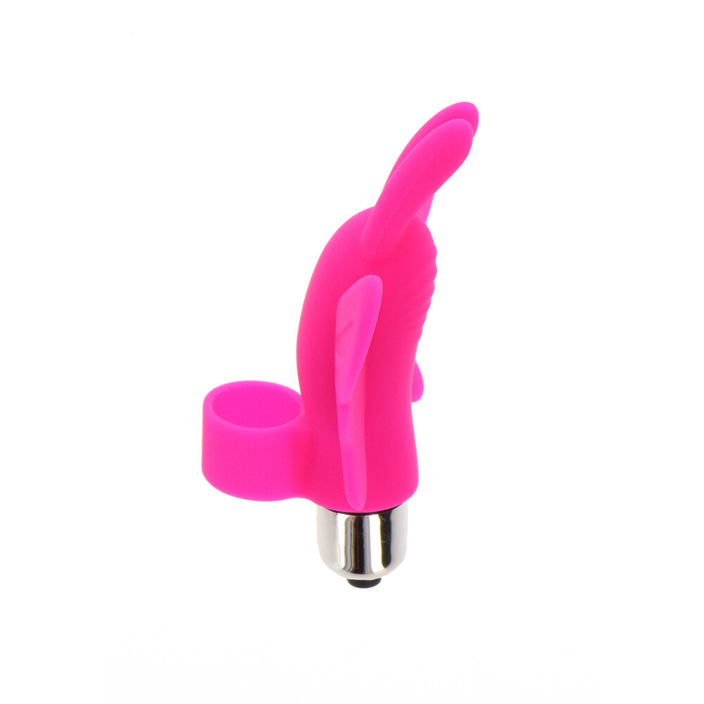 ToyJoy Butterfly Pleaser Finger Vibe - Peaches & Cream