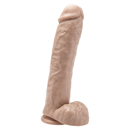 ToyJoy Get Real 11 Inch Dong With Balls Flesh Pink - Peaches & Cream