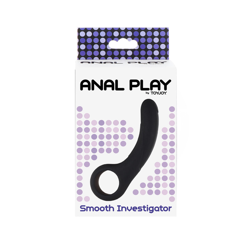 ToyJoy Anal Play Smooth Investigator Black - Peaches & Cream