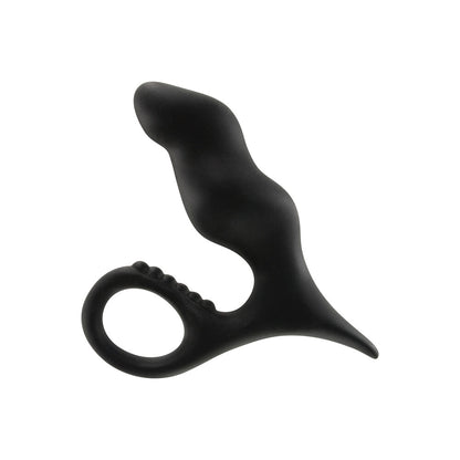 ToyJoy Anal Play Bum Buster Prostate Massager Black - Peaches & Cream