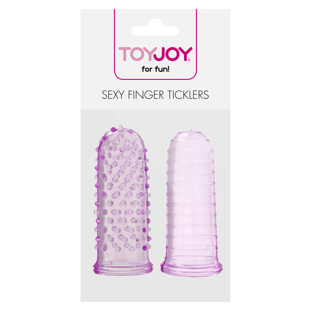 ToyJoy Sexy Finger Ticklers Purple - Peaches & Cream