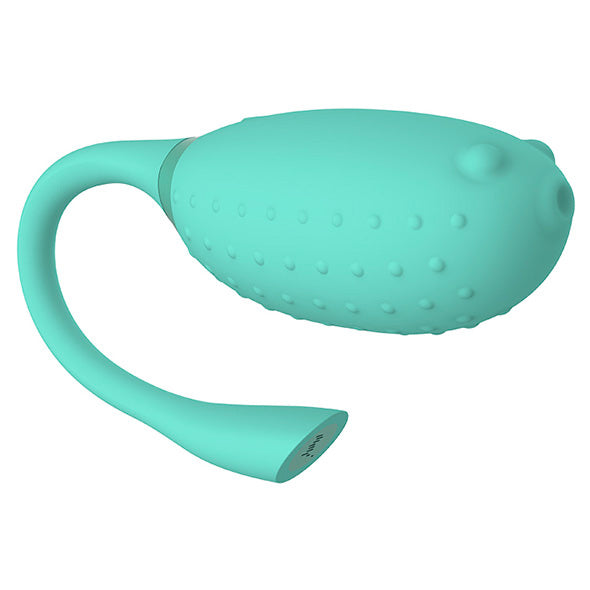 Magic Motion Fugu Green Clitoral Vibe Remote Control - Peaches & Cream