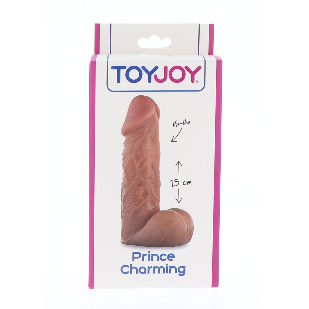 ToyJoy Prince Charming Life Like 15cm Dildo - Peaches & Cream