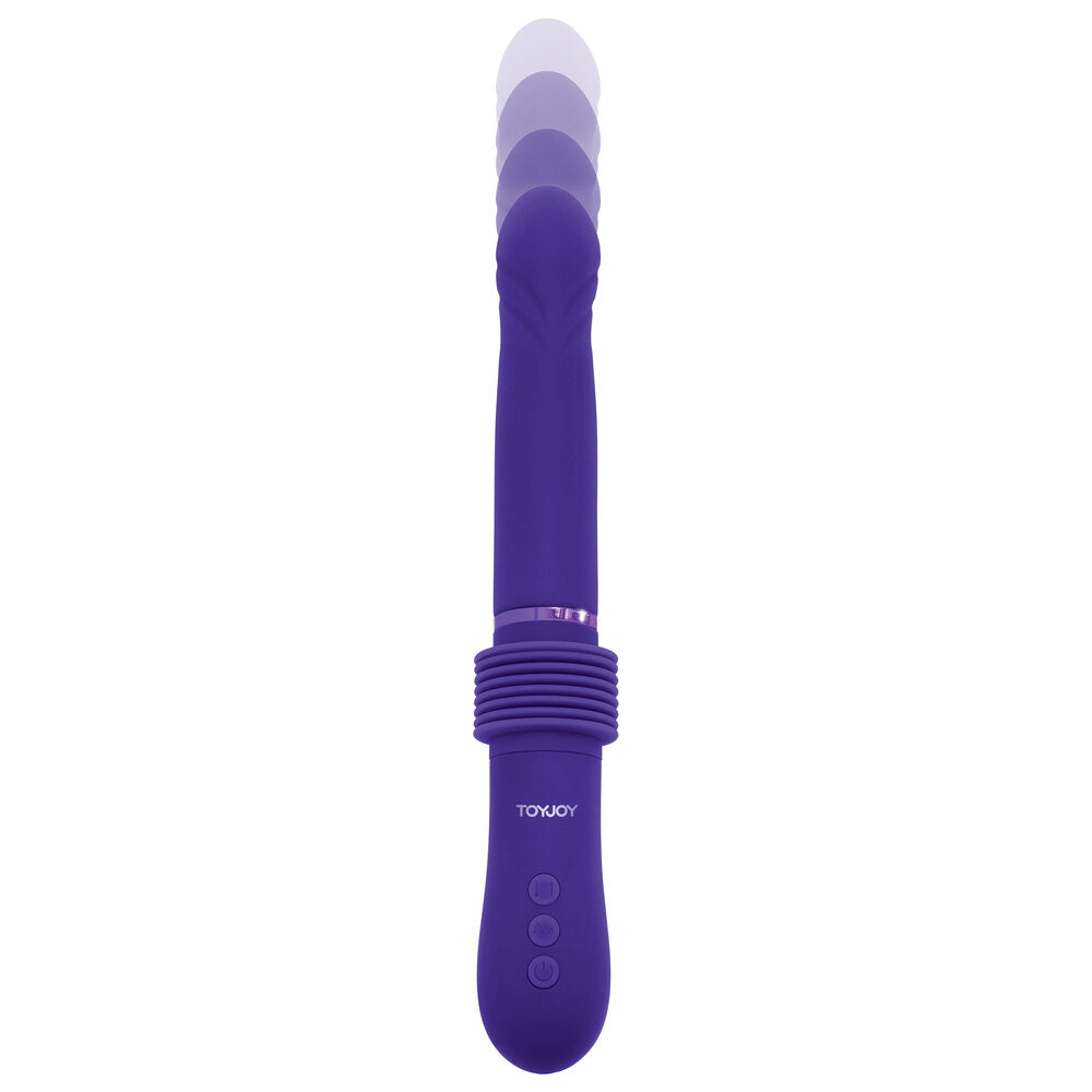 ToyJoy Magnum Opus Supreme Thruster 2 Vibrator - Peaches & Cream