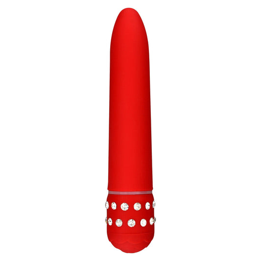 ToyJoy Diamond Red Superbe Mini Vibrator - Peaches & Cream