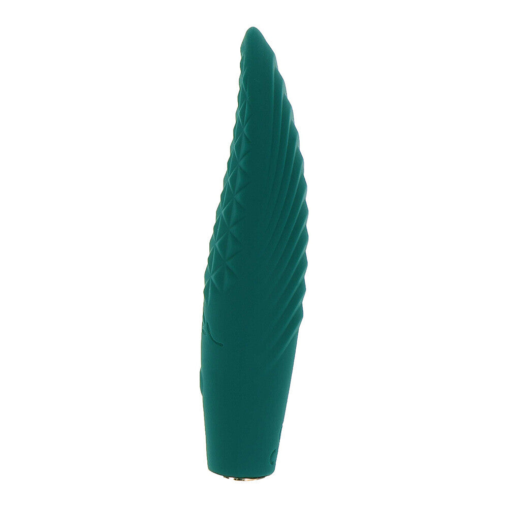 ToyJoy Ivy Alyssa Textured Stimulator Vibrator - Peaches & Cream