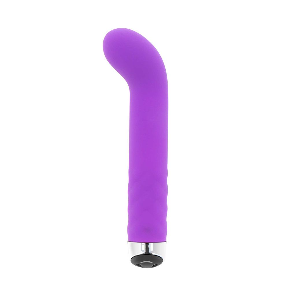 Smile Tickle My Senses Purple Mini G Spot Vibe - Peaches & Cream