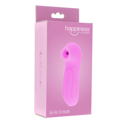 ToyJoy Happiness Too Hot To Handle Stimulator - Peaches & Cream