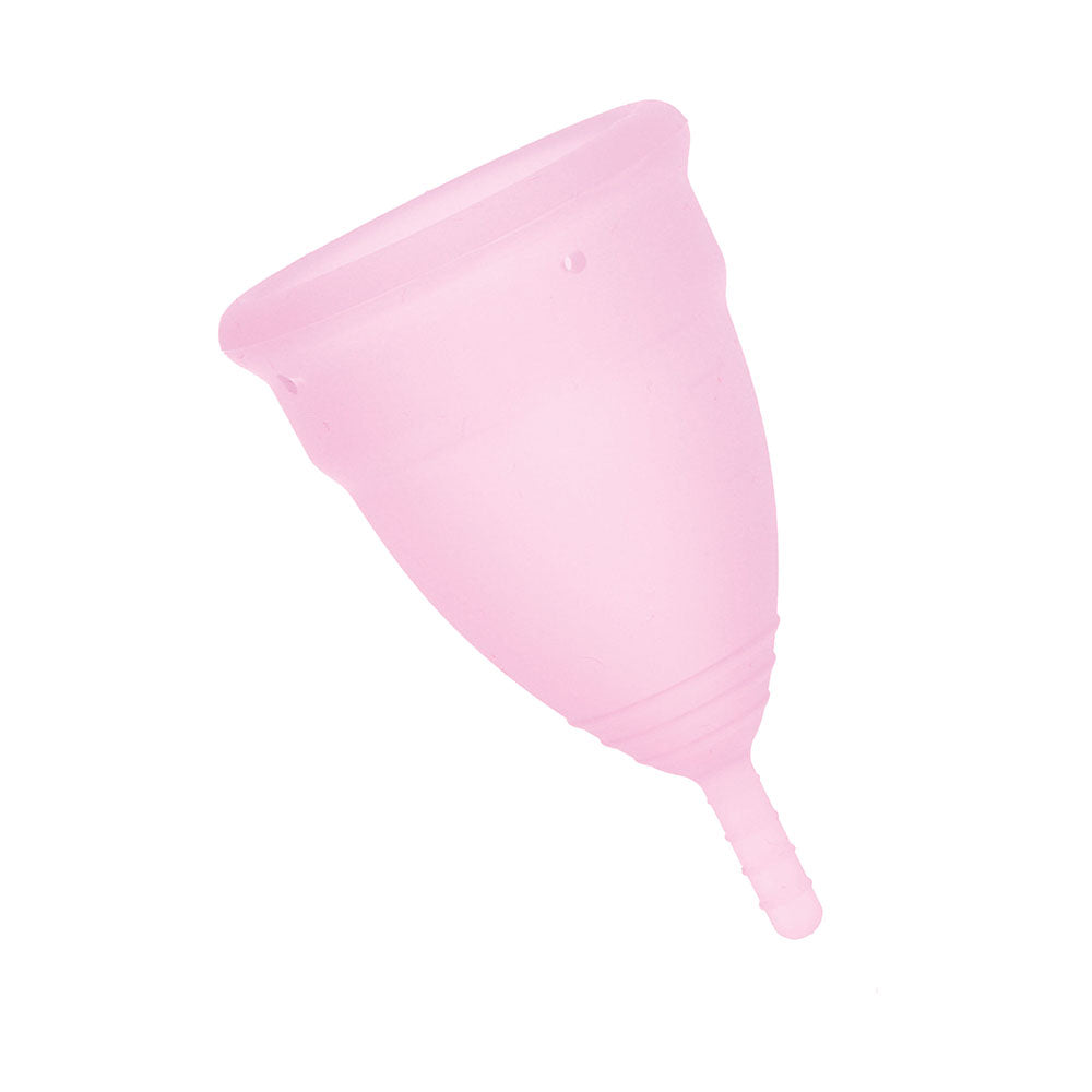 Mae B Intimate Health 2 Small Menstrual Cups - Peaches & Cream