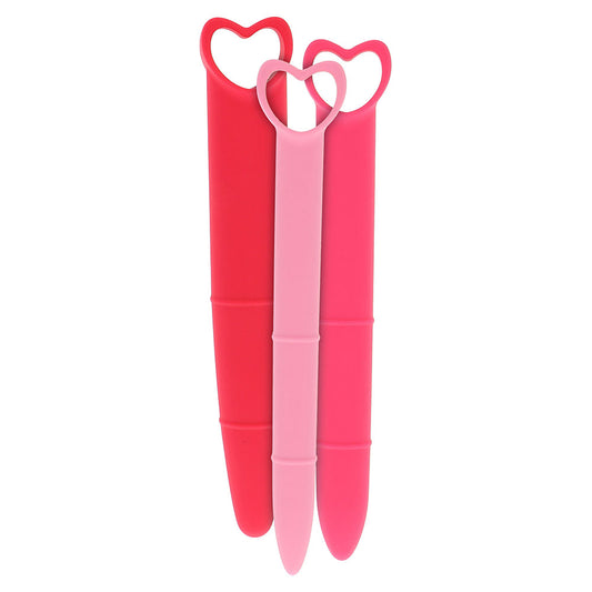 Mae B Intimate Health Silicone Vaginal Dilators - Peaches & Cream