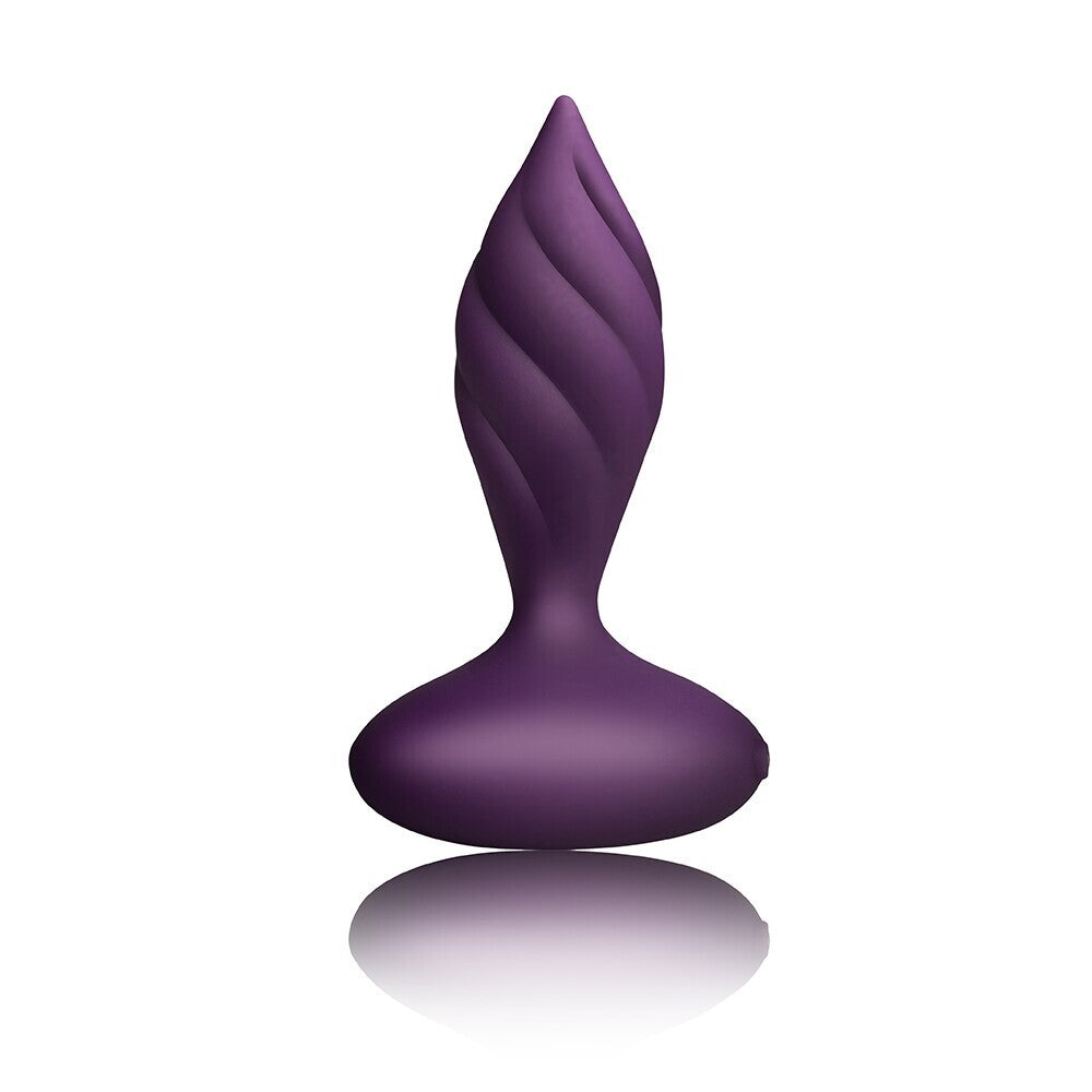 Rocks Off Petite Sensations Desire Butt Plug Purple - Peaches & Cream