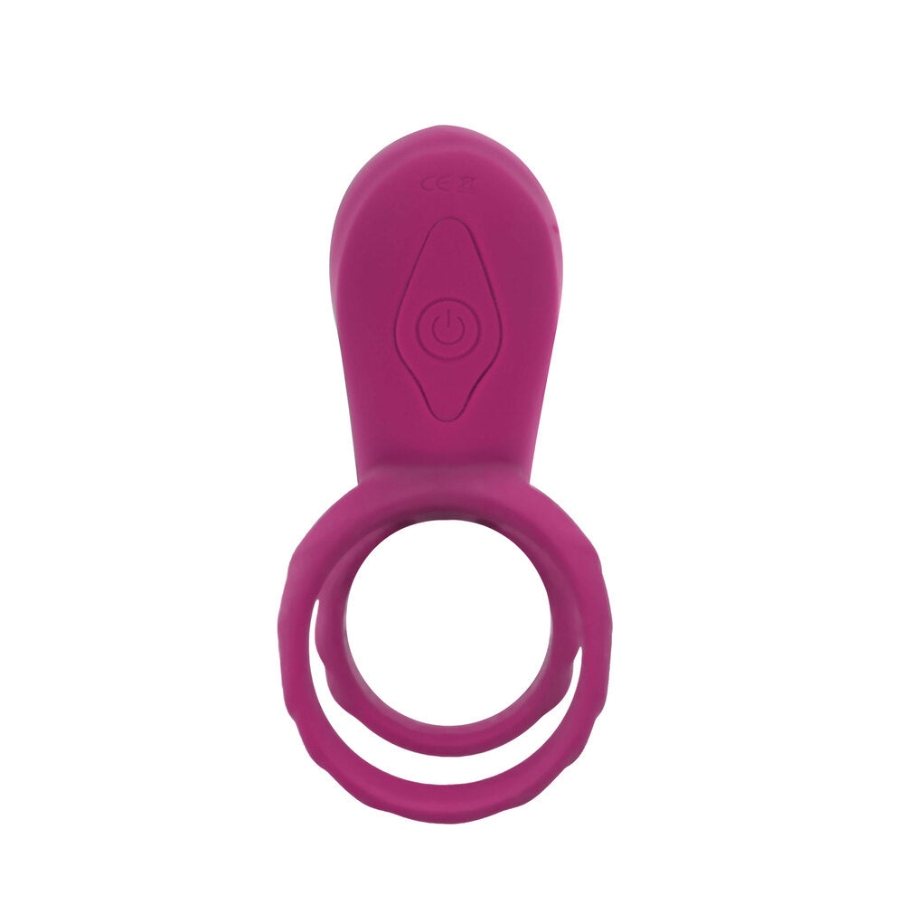 Xocoon Couples Stimulator Ring - Peaches & Cream