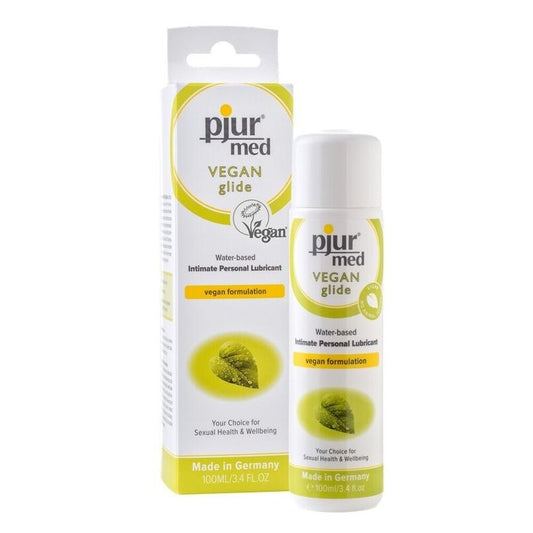 Pjur Med Vegan Glide Intimate Personal Lubricant 100ml - Peaches & Cream