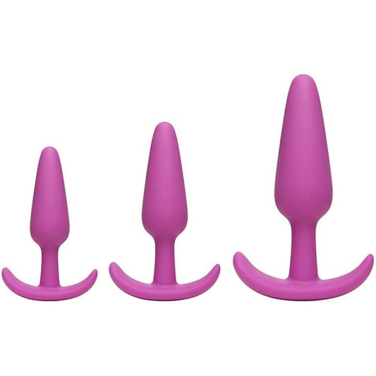 Mood Naughty 1 Butt Plug Trainer Set - Peaches & Cream