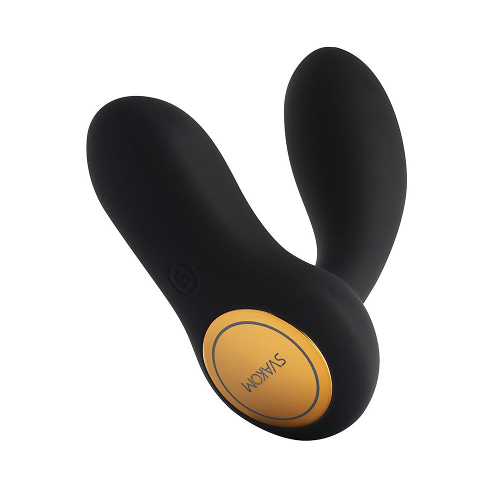 Svakom Vick Neo Black Interactive Prostate Massager - Peaches & Cream