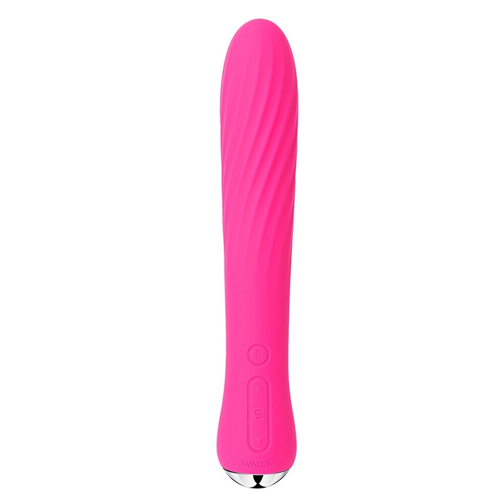 Svakom Anya Powerful Warming Vibrator - Peaches & Cream