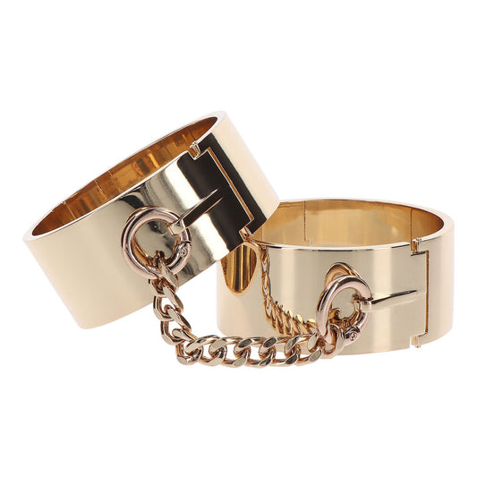 Taboom Dona Slave Wrist Cuffs - Peaches & Cream