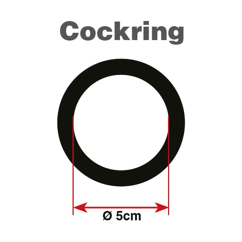 Mens Leather Adjustable Harness With Cock Ring - Peaches & Cream