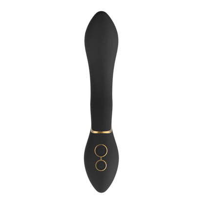 Elite Josephine Black Vibrator - Peaches & Cream