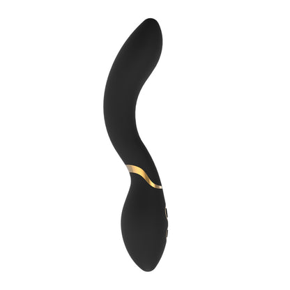 Elite Josephine Black Vibrator - Peaches & Cream