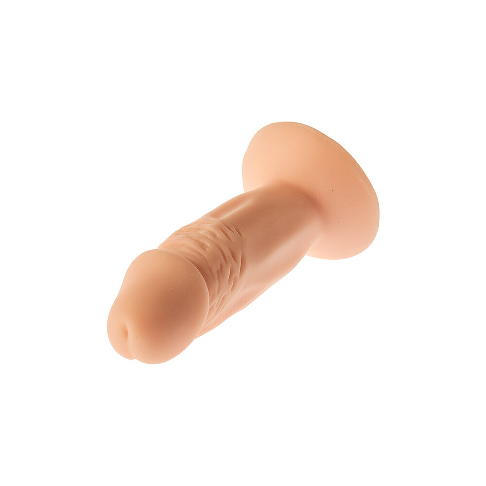 Mister Dixx Tiny Tom 4.3 Inch Dildo - Peaches & Cream