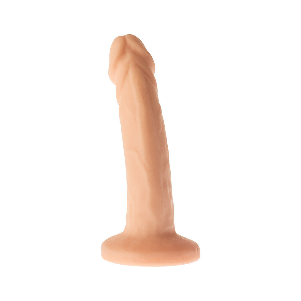 Mister Dixx Trouble Tony 7.1 Inch Dildo - Peaches & Cream