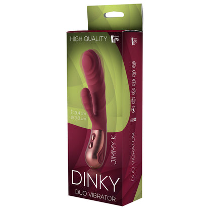 Dinky Jimmy K Duo Vibrator - Peaches & Cream