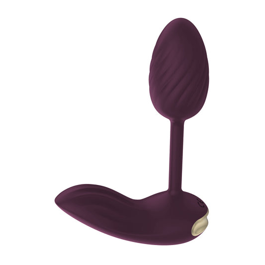 Essentials Flexible Wearable Vibrating Egg - Peaches & Cream