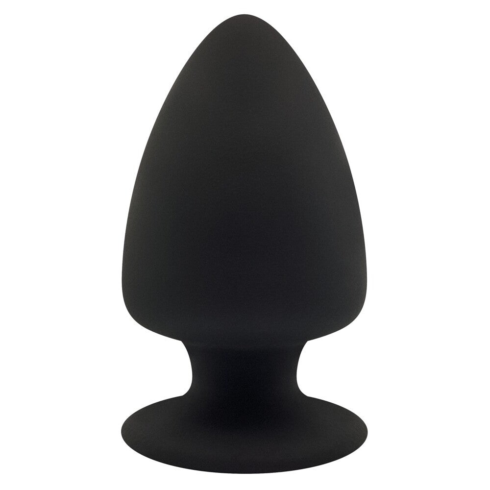 Silexd Premium Silicone Medium Butt Plug - Peaches & Cream