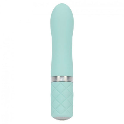 Pillow Talk Flirty Rechargeable Bullet Teal - Peaches & Cream