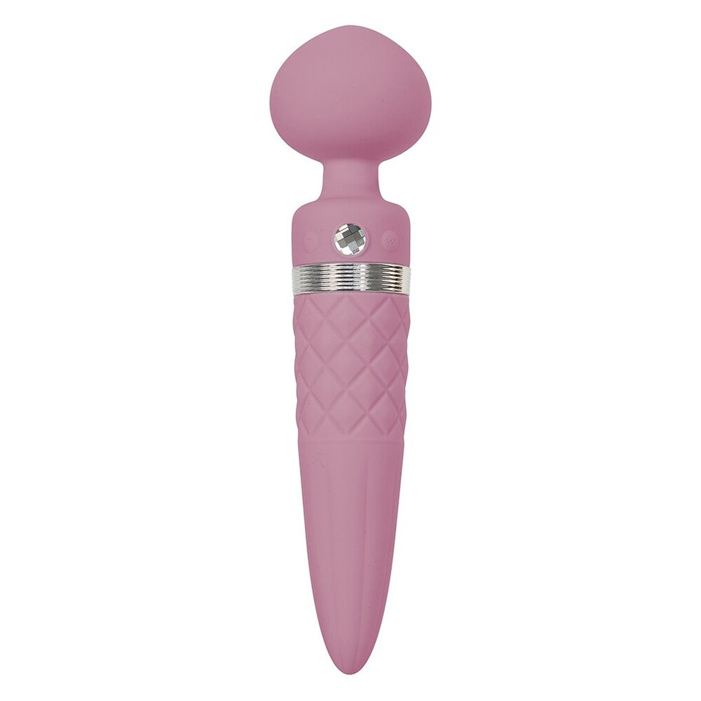 Pillow Talk Sultray Wand Massager - Peaches & Cream