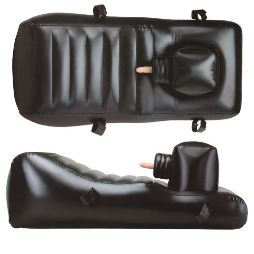 Louisiana Lounger Inflatable Sex Machine - Peaches & Cream