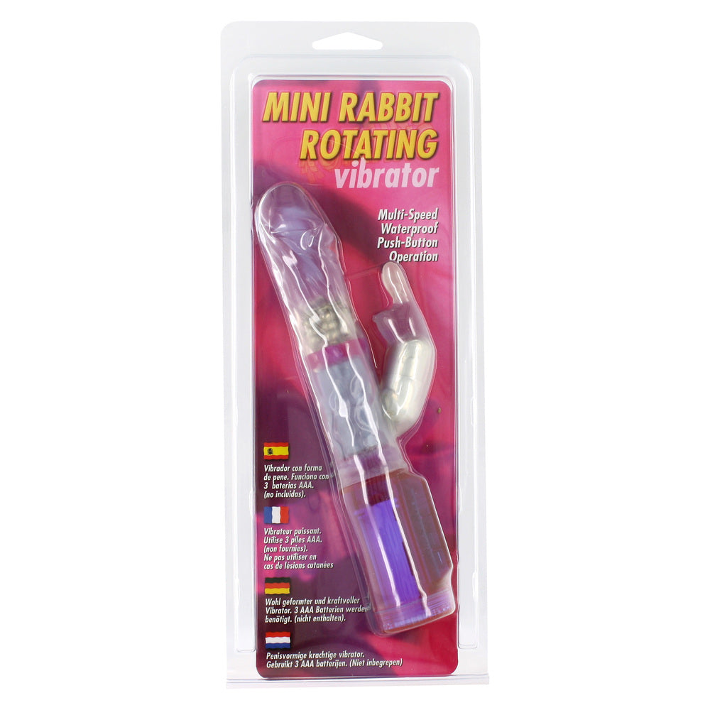 Mini Rabbit Rotating Vibrator - Peaches & Cream