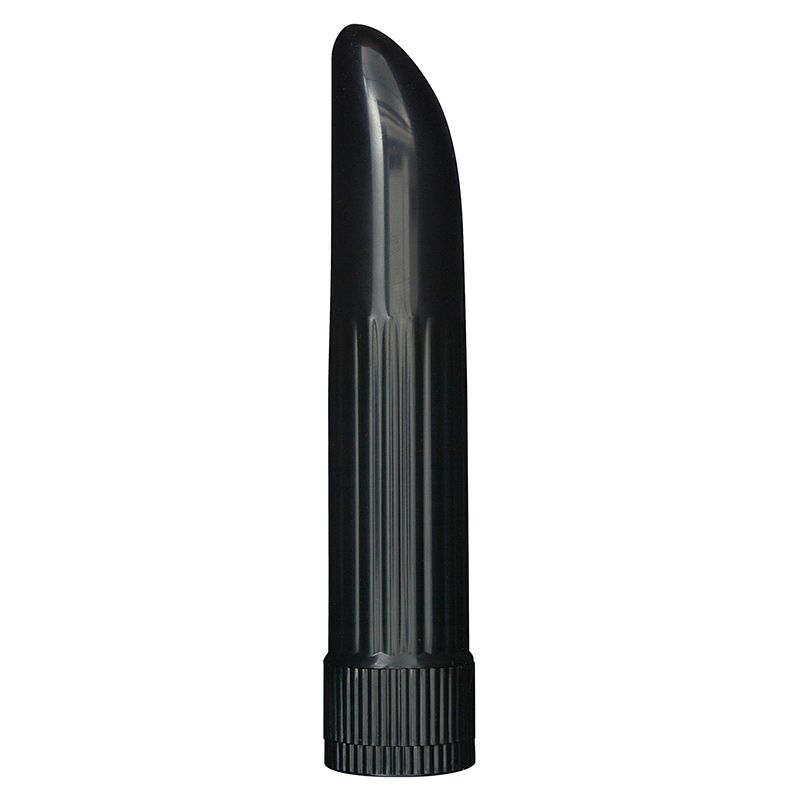 Lady Finger Mini Vibrator Black - Peaches & Cream