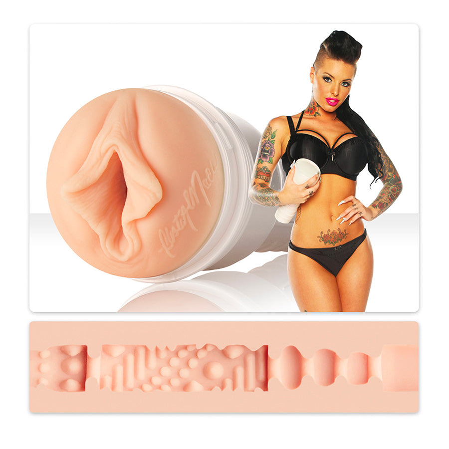 Christy Mack Attack Fleshlight Girls Masturbator - Peaches & Cream