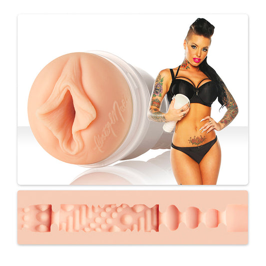 Christy Mack Attack Fleshlight Girls Masturbator - Peaches & Cream