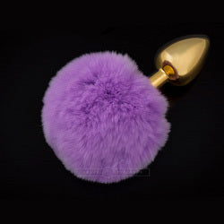 Dolce Piccante Jewellery Plug With Tail Small Purple - Peaches & Cream